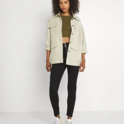 Even&Odd 3 Pack - T-Shirt Basique - Black/White/Khaki