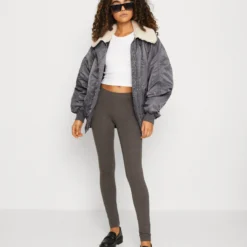 Even&Odd 2 Pack - Legging - Mottled Dark Grey/Dark Blue