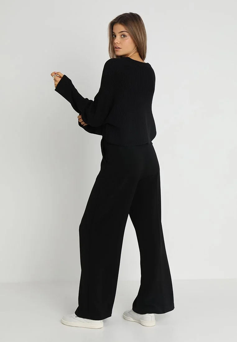 Even&Odd Cropped Jumper - Pullover - Black 4 Even&Odd Cropped Jumper - Pullover - Black – Image 3