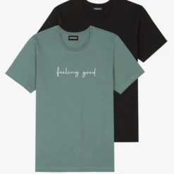 Even&Odd 2 Pack - T-Shirt Imprimé - Teal/Black 18 Even&Odd 2 Pack - T-Shirt Imprimé - Teal/Black -Even&Odd Soldes d9233df2ccd54ae0bd76f47a8d31b0f3 scaled