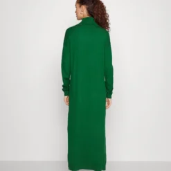 Even&Odd Rollkragen Basic Maxi Strickkleid - Robe Longue - Green -Even&Odd Soldes da7891f6b1fb497db7e363e373a1a48d scaled