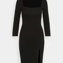 Even&Odd Square Neck Quarter Sleeves Bodycon Mini - Robe En Jersey - Black 12 Even&Odd Square Neck Quarter Sleeves Bodycon Mini - Robe En Jersey - Black -Even&Odd Soldes da7b643f7ebc4f958212c4087d90b5ca scaled