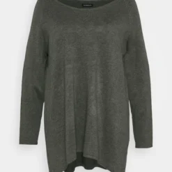 Pullover - Dark Grey -Even&Odd Soldes dac056f7c5384a95b615b5055014f54e scaled