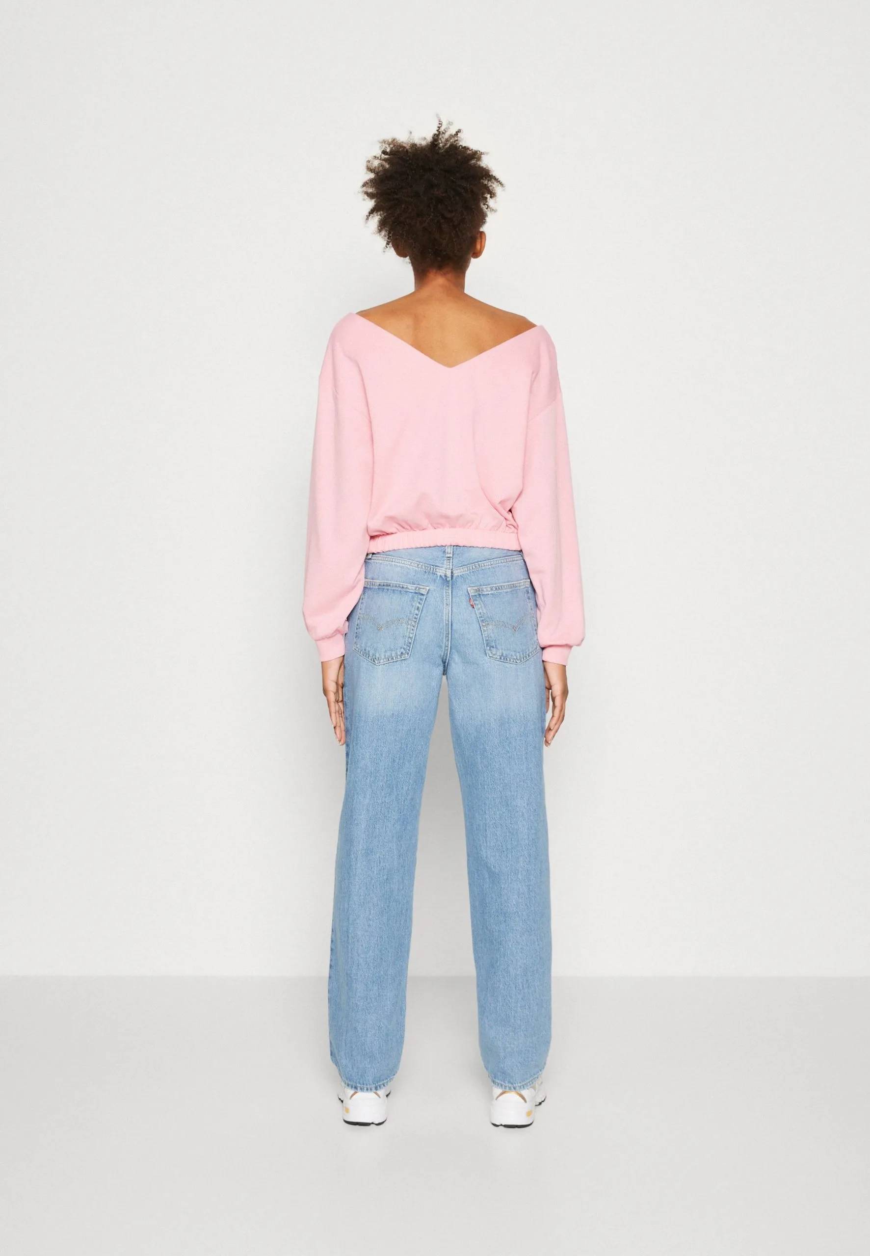 Even&Odd Sweatshirt - Light Pink 5 Even&Odd Sweatshirt - Light Pink – Image 3