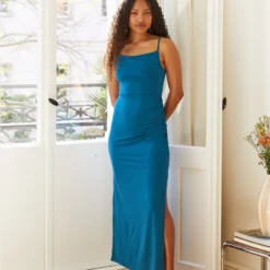 Even&Odd Robe Longue - Blue