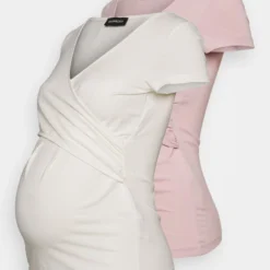 2Pack - T-Shirt Basique - Pink/Offwhite