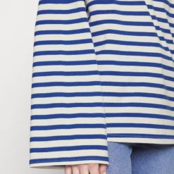 Stripe Tee - T-Shirt À Manches Longues - Blue/Light Blue -Even&Odd Soldes df84b1fc1c814c0b80e7accd624f1046 scaled
