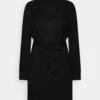 Even&Odd Loose High Neck Dress - Robe Pull - Black 2 Even&Odd Loose High Neck Dress - Robe Pull - Black -Even&Odd Soldes dfdfe2436bb543babeed01d139633767 scaled