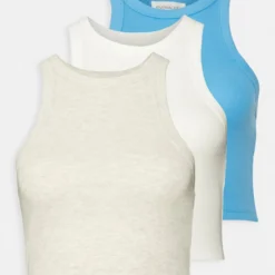 Even&Odd 3 Pack - Débardeur - White/Blue/Grey -Even&Odd Soldes e1c6c66f45334b57ac84bd2b8da4bb2f scaled