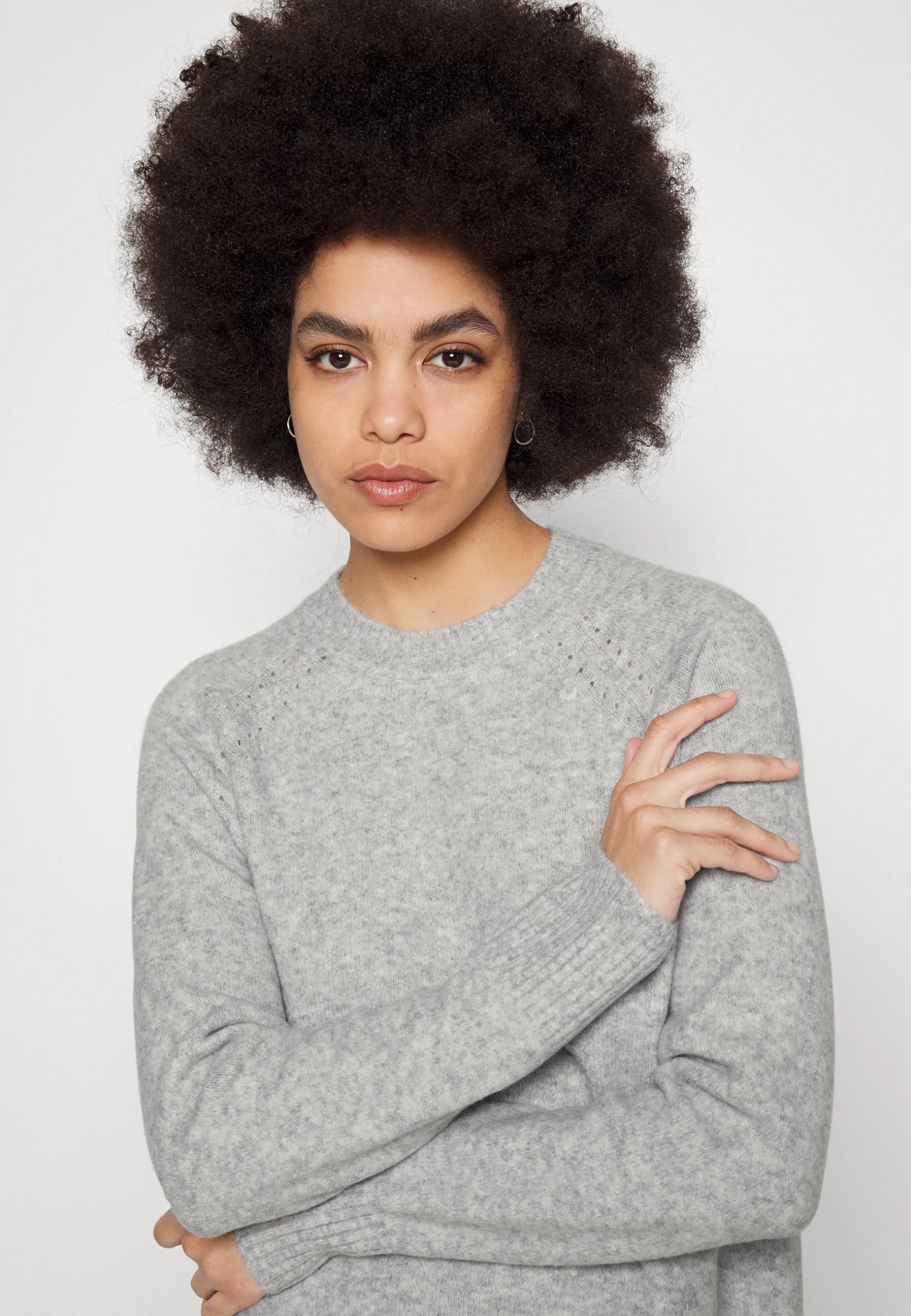 Even&Odd Robe Pull - Mottled Light Grey 6 Even&Odd Robe Pull - Mottled Light Grey – Image 4