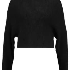 Even&Odd Cropped Jumper - Pullover - Black 11 Even&Odd Cropped Jumper - Pullover - Black -Even&Odd Soldes e85001ce9542453992838447401a35e8