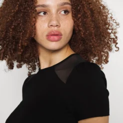 Even&Odd Robe En Jersey - Black -Even&Odd Soldes f0f458d7983b4bff97d008284f38455f scaled