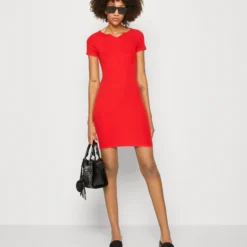 Even&Odd Robe En Jersey - Red -Even&Odd Soldes f2ac6aa802da40e0a3e63be6009dc603 scaled