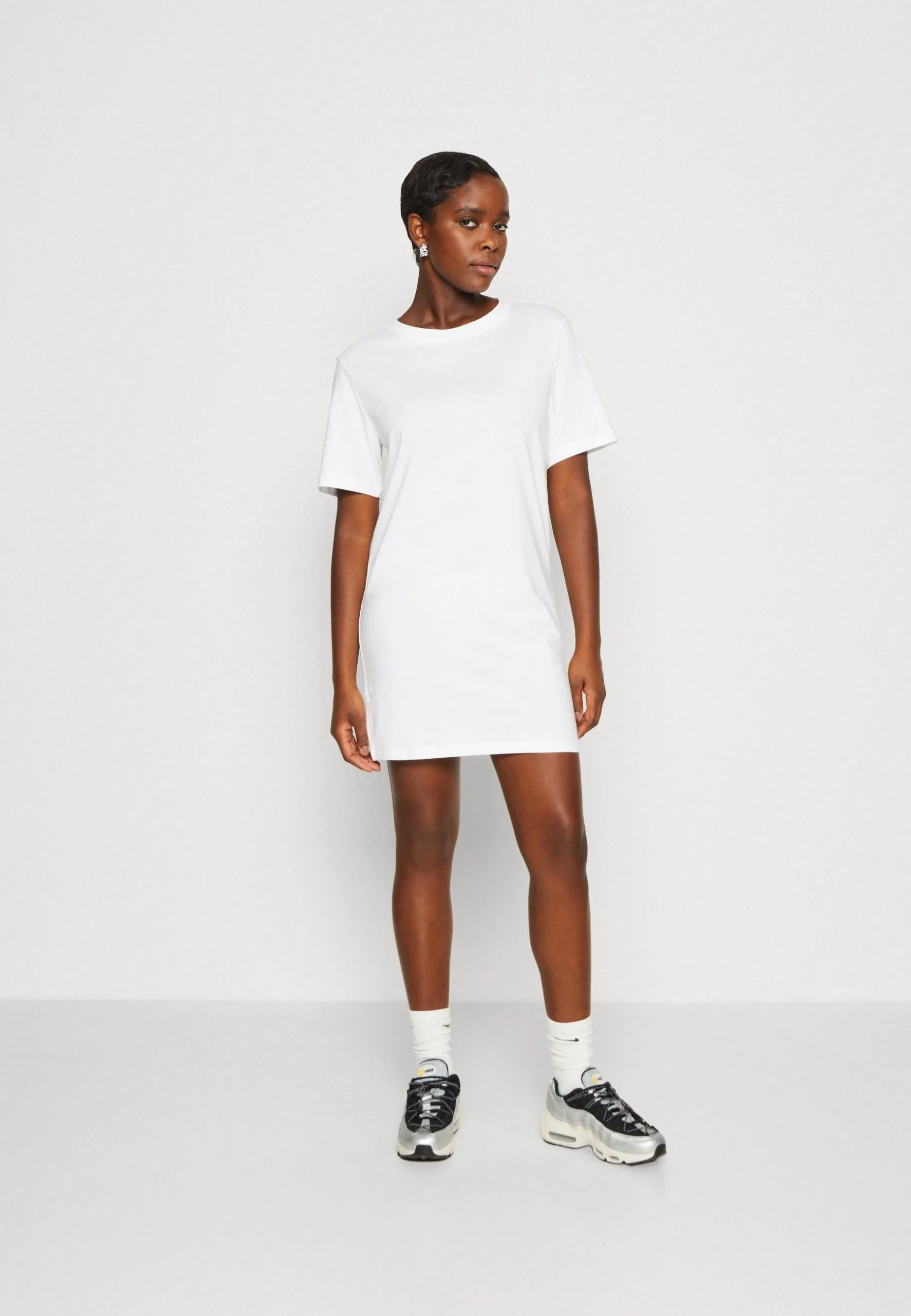 Even&Odd 2 Pack - Robe En Jersey - White/Taupe 6 Even&Odd 2 Pack - Robe En Jersey - White/Taupe – Image 4