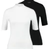 2Pack - T-Shirt Basique - White/Black -Even&Odd Soldes f4cf7c9a81aa4ea8a11f558183dda997 scaled