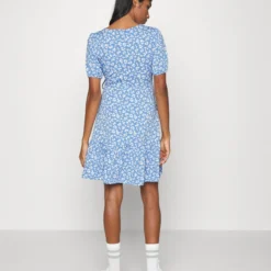 Robe En Jersey - Blue/White -Even&Odd Soldes f4eef50cf15d43fc82021e17acd31f6d scaled