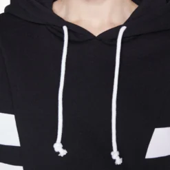 Sweat À Capuche - Black/White -Even&Odd Soldes f674567a981841a6983feb695eede21c scaled