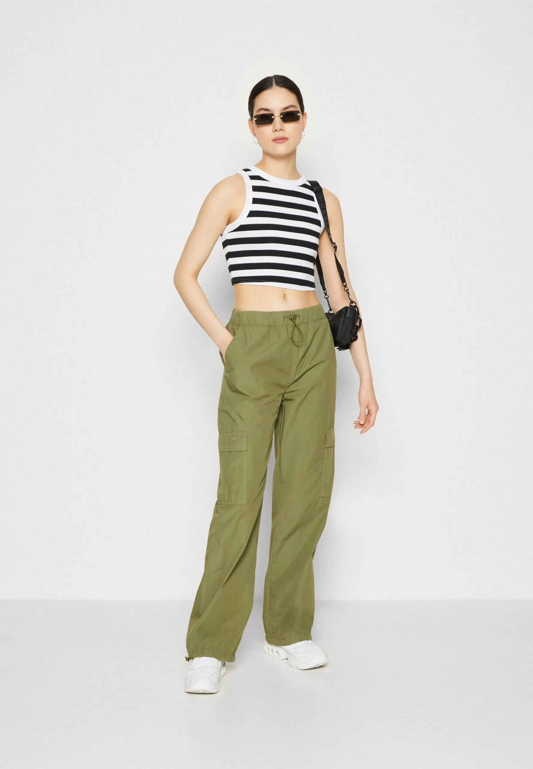 Even&Odd Pantalon Cargo - Khaki 4 Even&Odd Pantalon Cargo - Khaki – Image 2