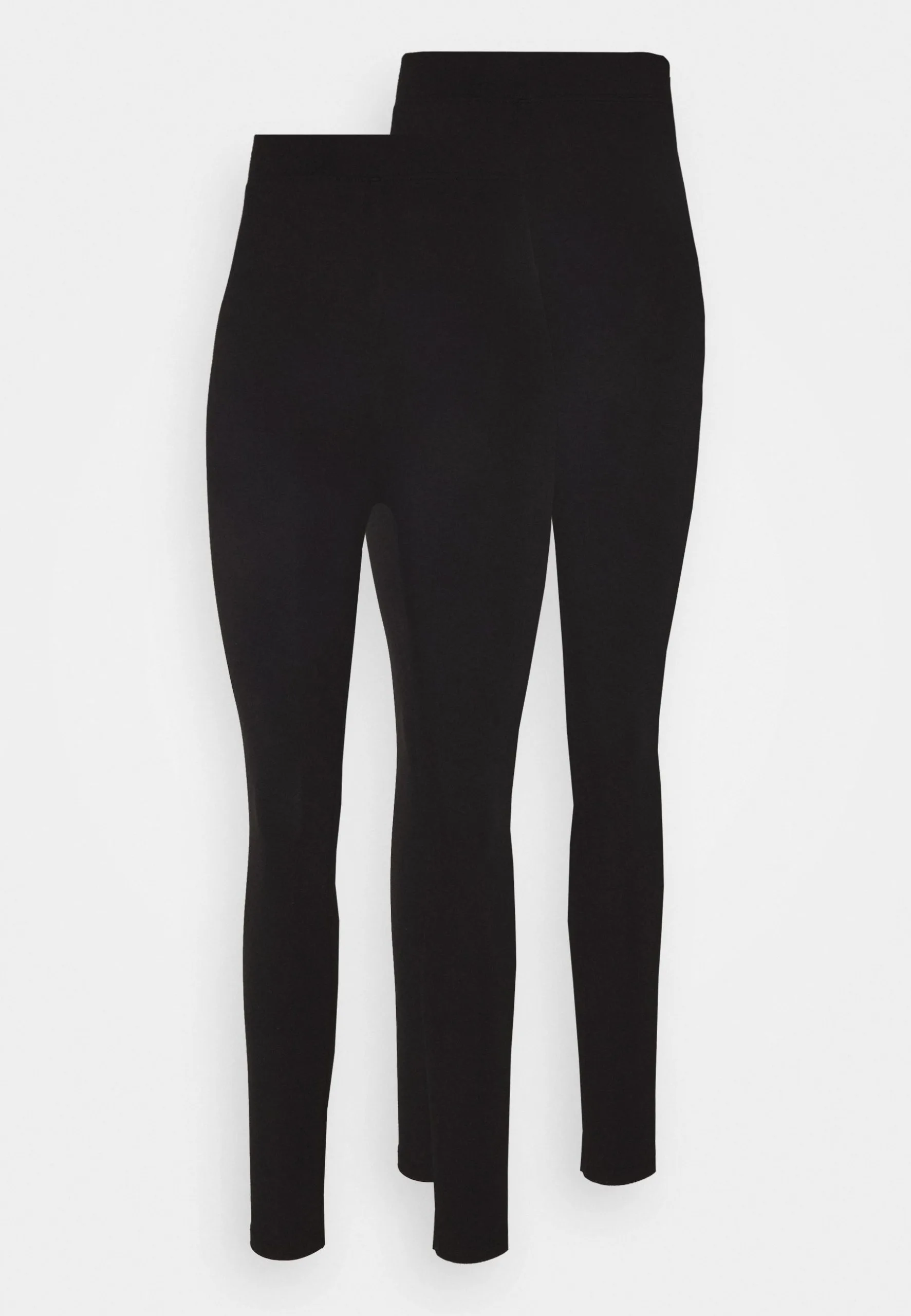 Even&Odd High Waisted Leggings 2 Pack - Legging - Black 3 Even&Odd High Waisted Leggings 2 Pack - Legging - Black