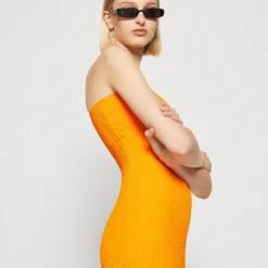 Even&Odd Robe Fourreau - Orange -Even&Odd Soldes fe017b7d389240118090733e64016217 scaled